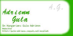 adrienn gula business card